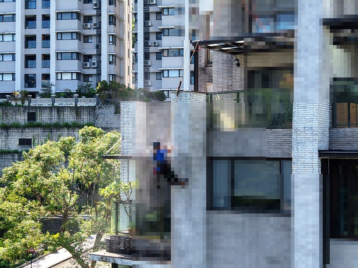 新北透天外牆高空清洗