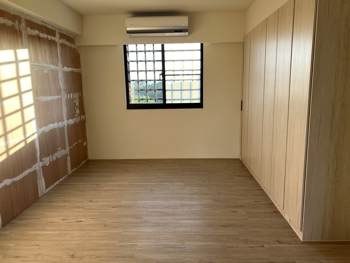 新竹新豐鄉透天新成屋裝潢細清完工後房間